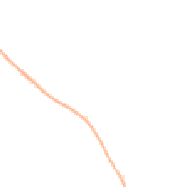Night-time road noise heatmap for NG31 8GL