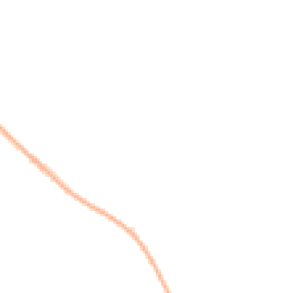 Night-time road noise heatmap for NG31 8GP