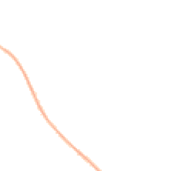 Night-time road noise heatmap for NG31 8HN