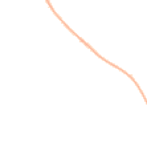 Night-time road noise heatmap for NG31 8JF