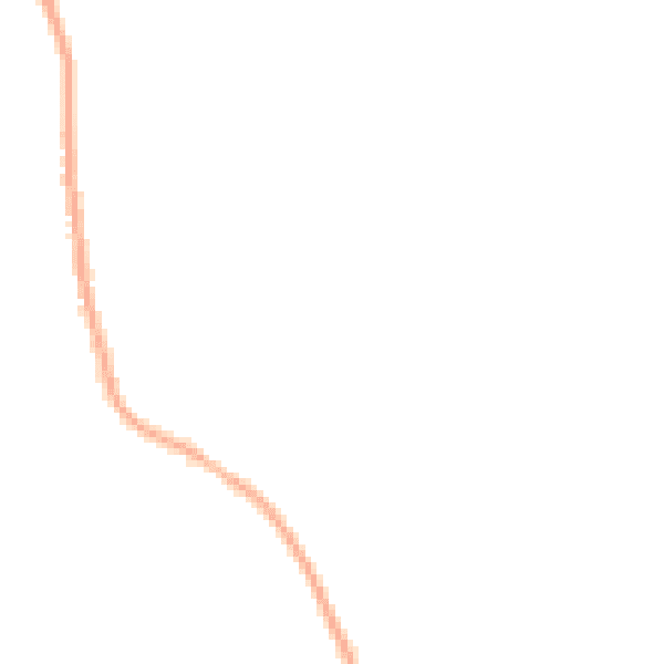 Night-time road noise heatmap for NG31 8LA