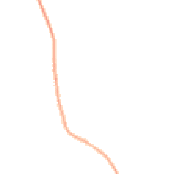 Night-time road noise heatmap for NG31 8LT