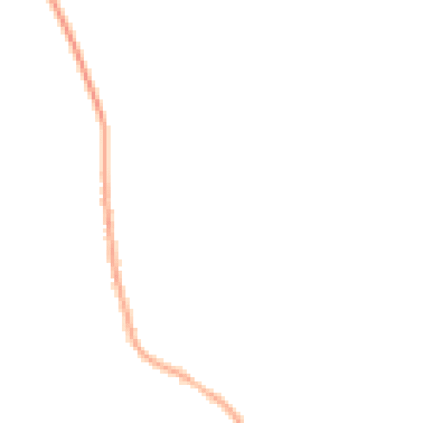 Night-time road noise heatmap for NG31 8LU