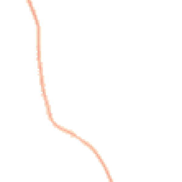 Night-time road noise heatmap for NG31 8NL
