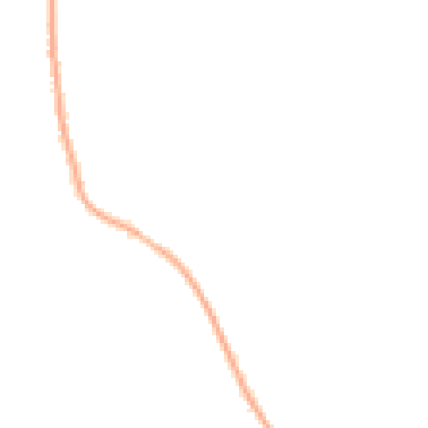 Night-time road noise heatmap for NG31 8PD