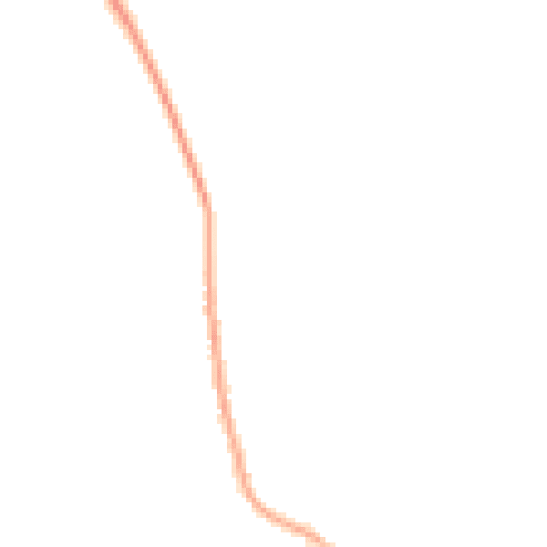 Night-time road noise heatmap for NG31 8PP
