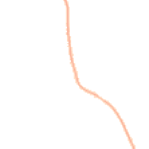 Night-time road noise heatmap for NG31 8PR