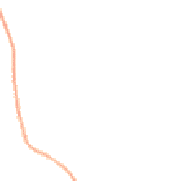 Night-time road noise heatmap for NG31 8PS