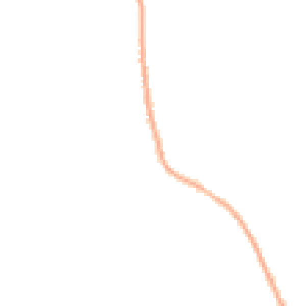 Night-time road noise heatmap for NG31 8UH