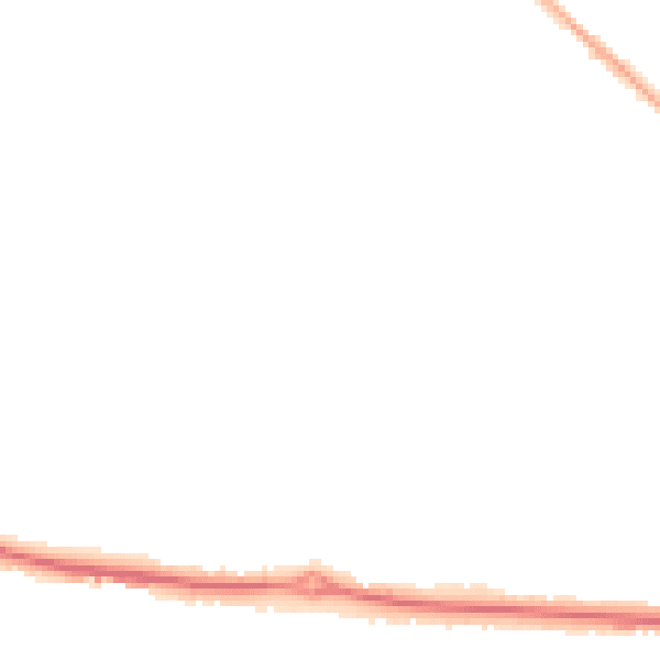 Night-time road noise heatmap for NG31 8WP
