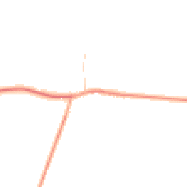 Daytime road noise heatmap for NG31 9RU