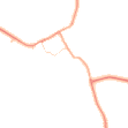 Daytime road noise heatmap for NG33 4BA
