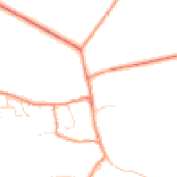Daytime road noise heatmap for NG33 4BL