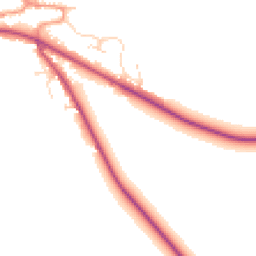 Daytime road noise heatmap for NG33 4EE