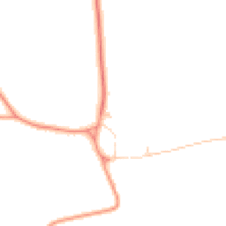 Daytime road noise heatmap for NG33 4EG