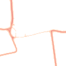 Daytime road noise heatmap for NG33 4EH