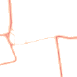Daytime road noise heatmap for NG33 4EJ