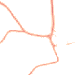Daytime road noise heatmap for NG33 4EQ