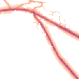 Daytime road noise heatmap for NG33 4FB