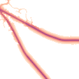 Daytime road noise heatmap for NG33 4FE