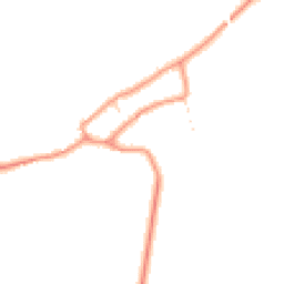 Daytime road noise heatmap for NG33 4LW
