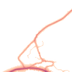 Daytime road noise heatmap for NG33 4NB