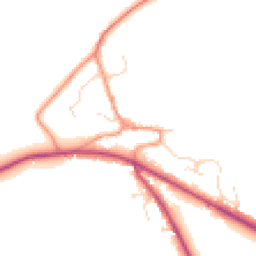 Daytime road noise heatmap for NG33 4NH