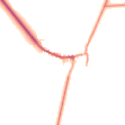 Daytime road noise heatmap for NG33 4PE