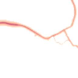 Daytime road noise heatmap for NG33 4QL