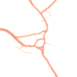 Daytime road noise heatmap for NG33 4RG