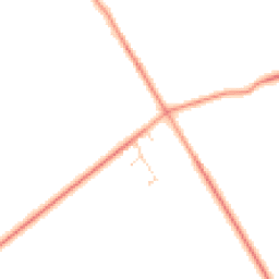 Daytime road noise heatmap for NG33 4SE