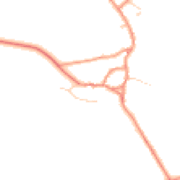 Daytime road noise heatmap for NG33 4SH