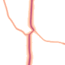 Daytime road noise heatmap for NG33 5BG