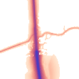 Daytime road noise heatmap for NG33 5BW