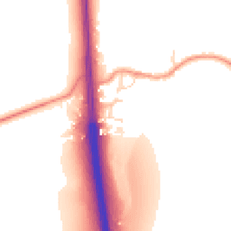 Daytime road noise heatmap for NG33 5DL
