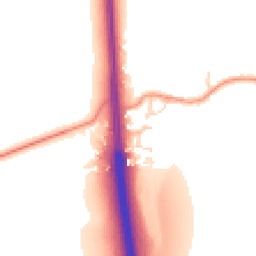 Daytime road noise heatmap for NG33 5DN