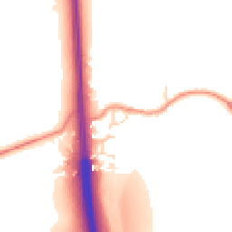 Daytime road noise heatmap for NG33 5DR