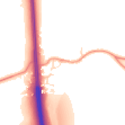 Daytime road noise heatmap for NG33 5DZ