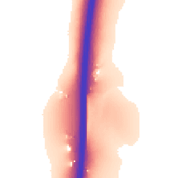 Daytime road noise heatmap for NG33 5EW