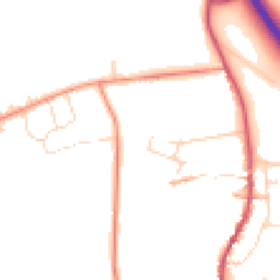 Daytime road noise heatmap for NG33 5GB