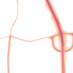 Night-time road noise heatmap for NG33 5GY