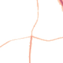 Night-time road noise heatmap for NG33 5JA