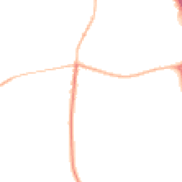 Night-time road noise heatmap for NG33 5LD