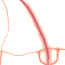 Night-time road noise heatmap for NG33 5NA