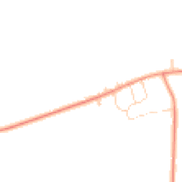 Daytime road noise heatmap for NG33 5NB