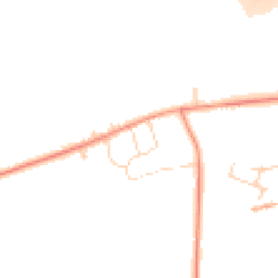 Daytime road noise heatmap for NG33 5NS
