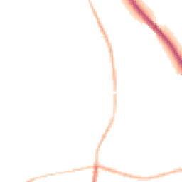 Night-time road noise heatmap for NG33 5NW