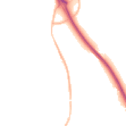 Night-time road noise heatmap for NG33 5NZ