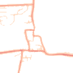 Daytime road noise heatmap for NG33 5PL