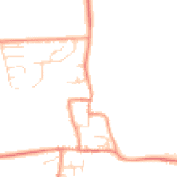 Daytime road noise heatmap for NG33 5PN